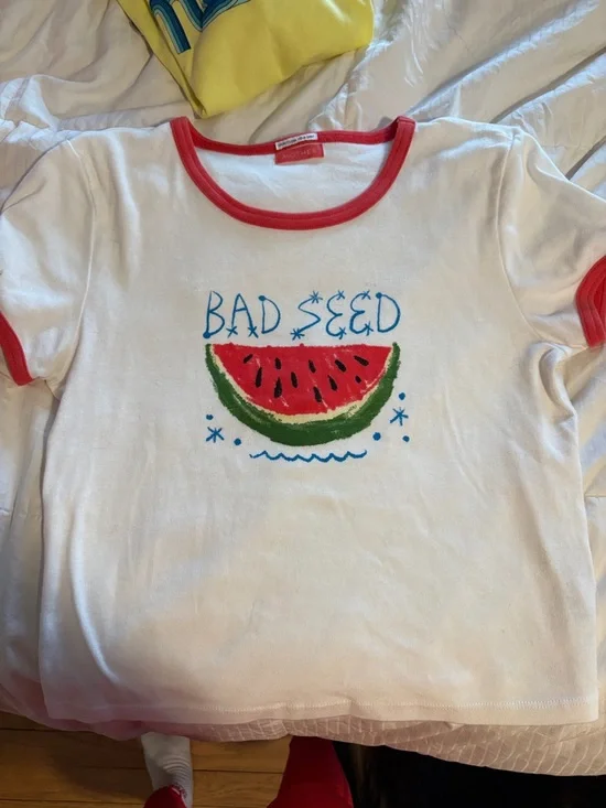 Mother Brand The Itty Bitty Cotton Graphic Baby Tee - Picture 5 of 8